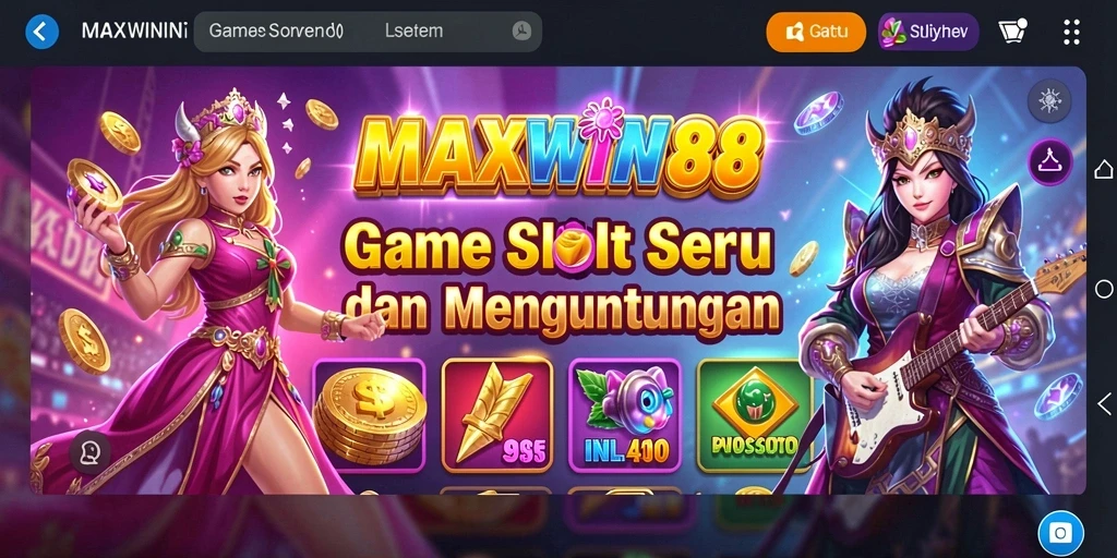 Gameplay seru dan beragam tema di MAXWIN88.