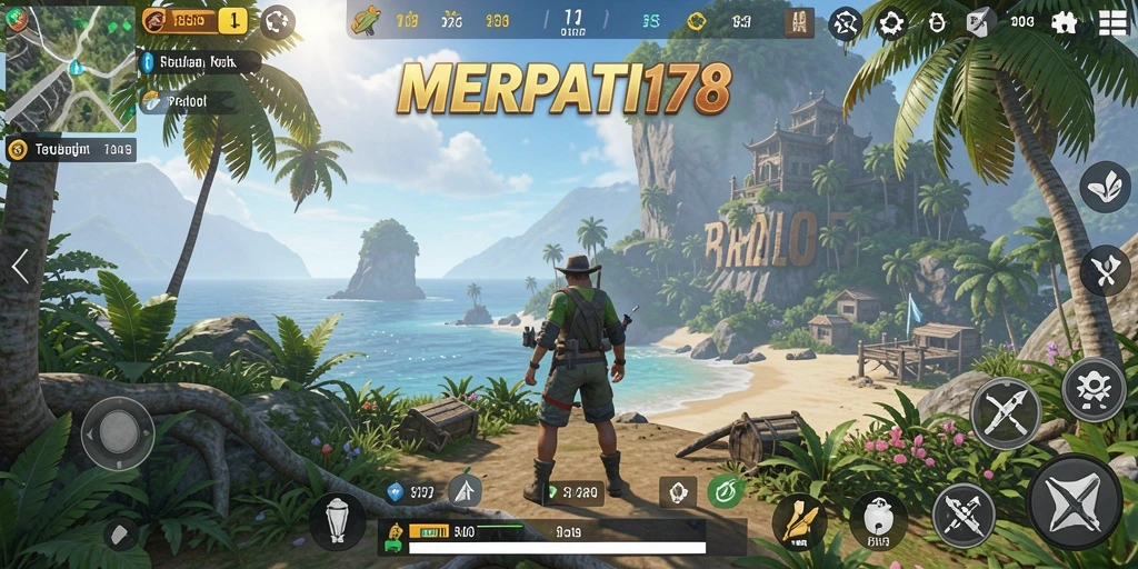 Tampilan gameplay MERPATI178 dalam dunia yang penuh petualangan.