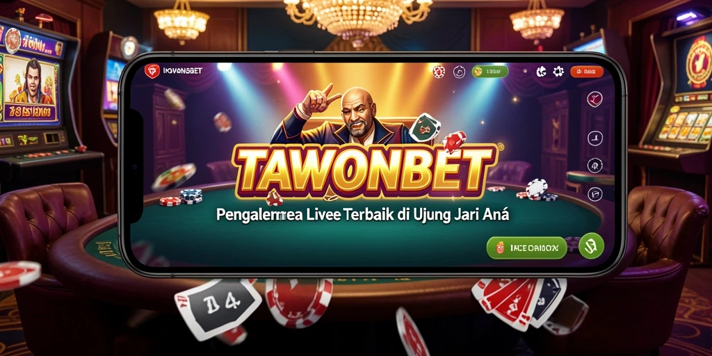 Screenshot gameplay TAWONBET dengan dealer langsung di meja Roulette.